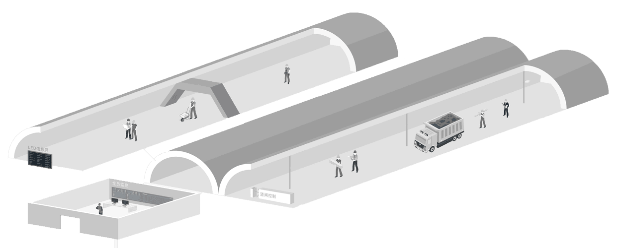 公共交通铁道隧道应用方案